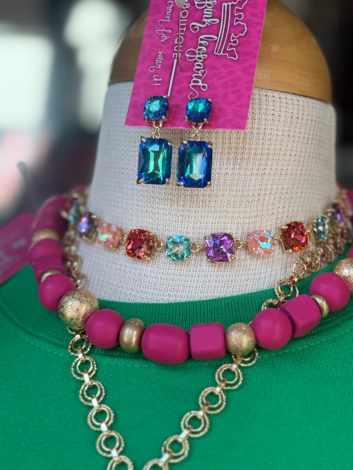 Sparkle Stacks - Earrings