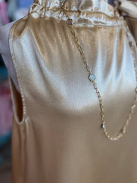 The Golden Hour Dress- Champagne