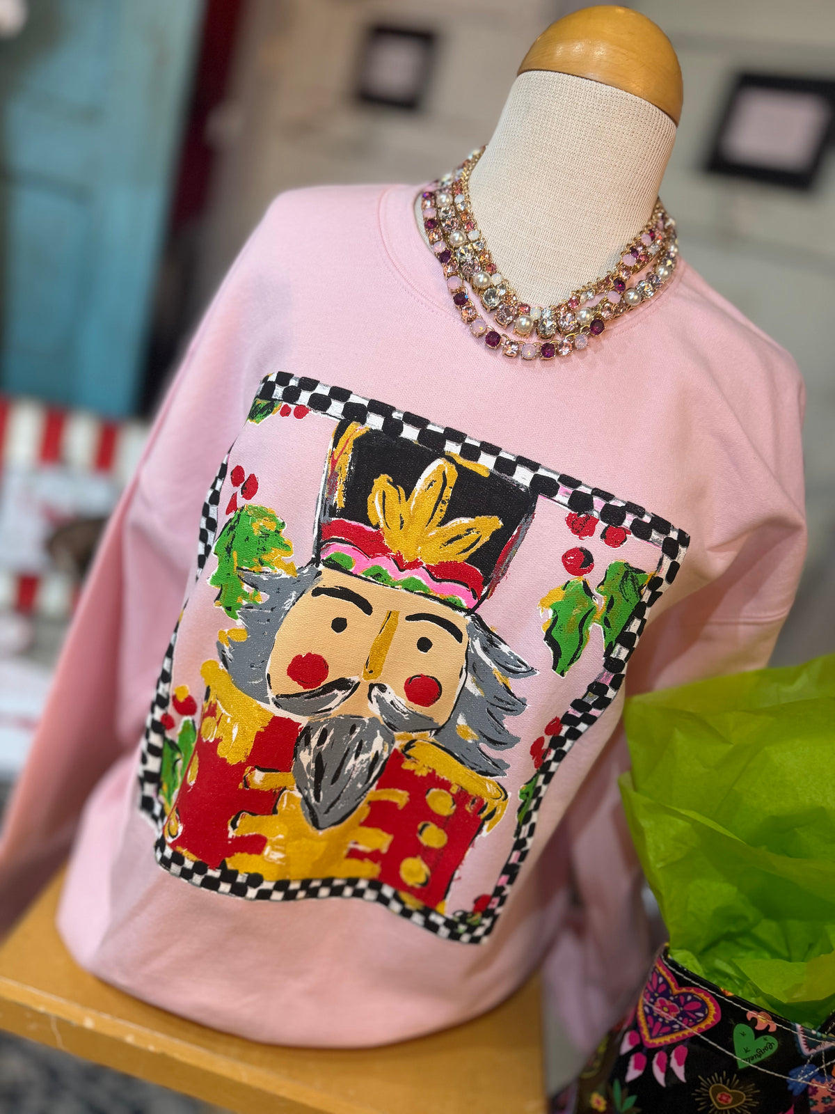Pink Nutcracker Sweatshirt