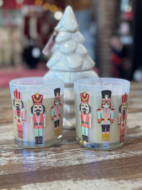 Sweet Grace Nutcracker Candle