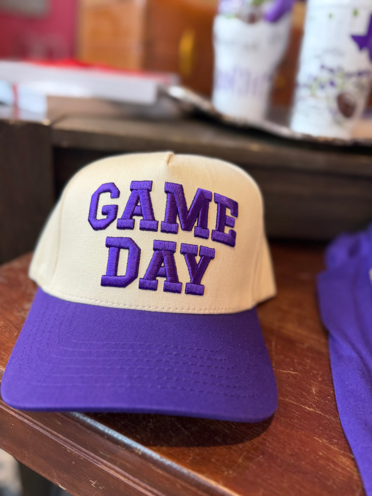GAME DAY TRUCKER - PURPLE