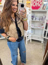 The Jaci Vest - Tan