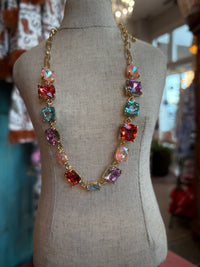 The Kaylee Rhinestone Necklace -Assorted