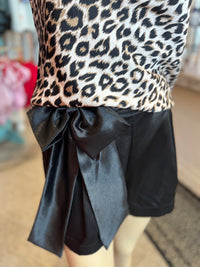 The Casey Glam Shorts - Black