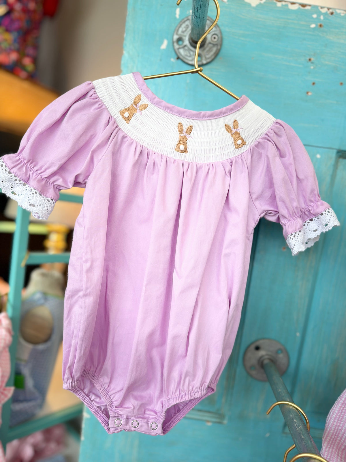 Lavender Cottontail Romper - SALE