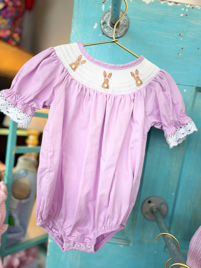 Lavender Cottontail Romper - SALE