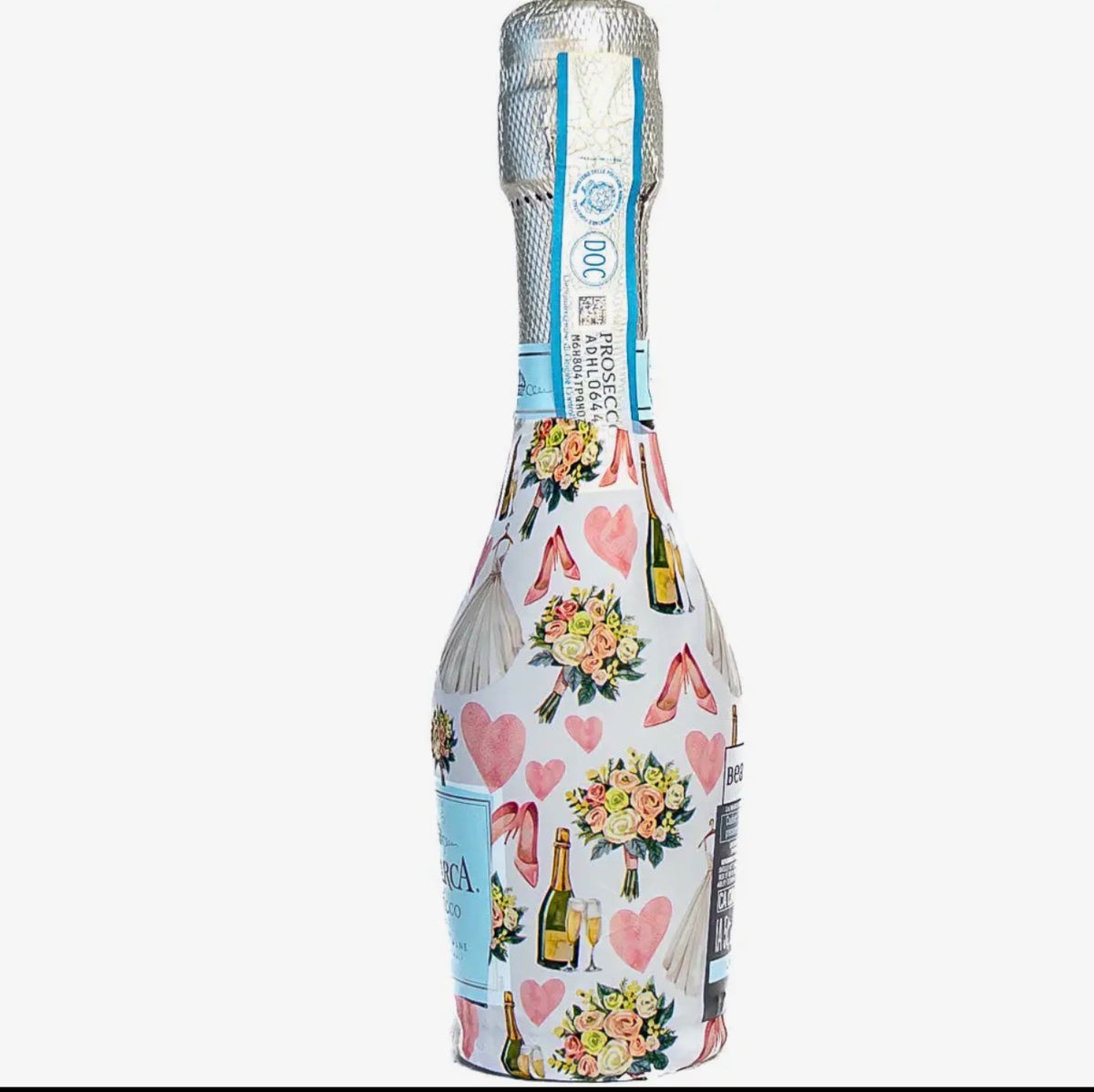 Mini LaMarca Prosecco Bottle Wraps - Set of 6