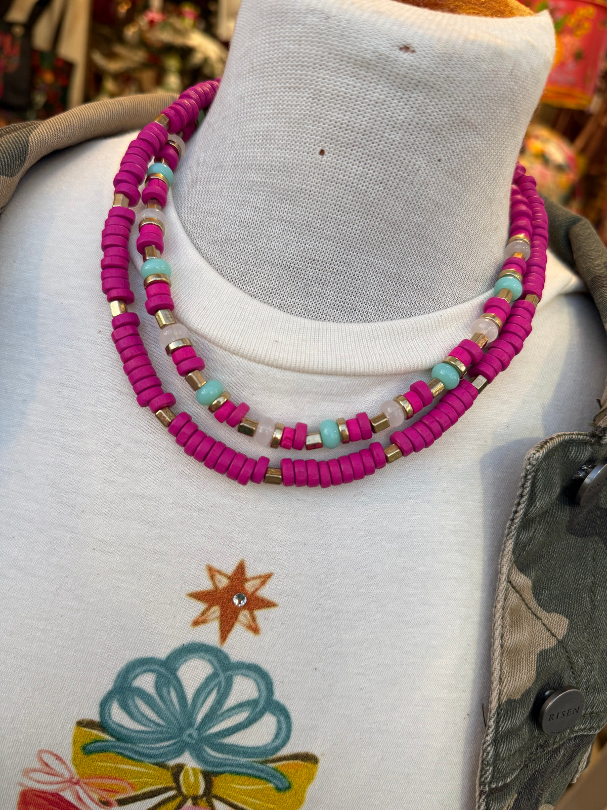 Double Strand Celebration Necklace