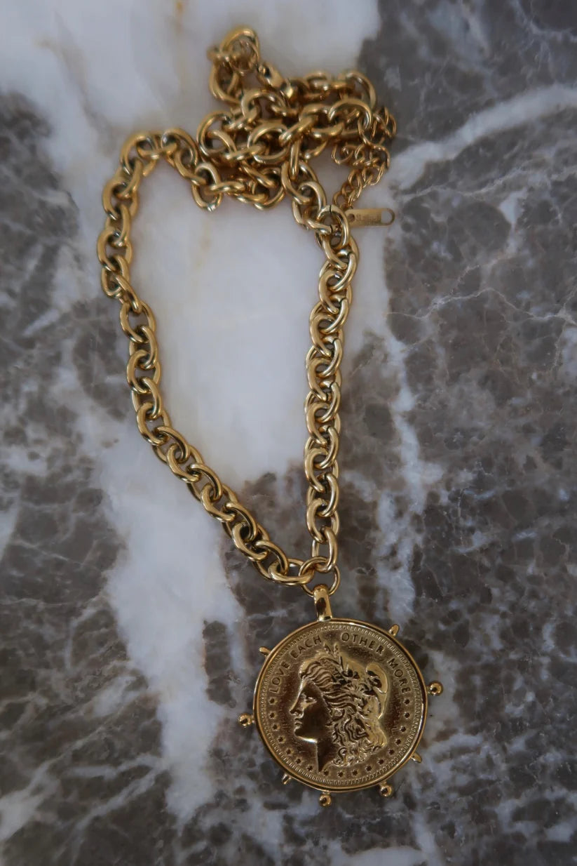 ChanSutt - Gold Coin Necklace