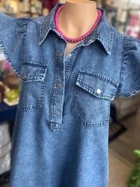 Denim Days Shirt Dress
