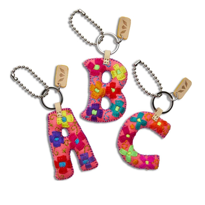 CONSUELA Alphabet CHARMS - Pink - SALE • ALL SALES FINAL