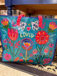 LOVED - Zipper Tote