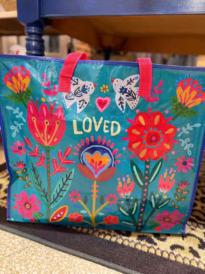 LOVED - Zipper Tote