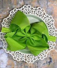 Oversized Thin Bow Headbands - Assorted