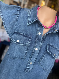 Denim Days Shirt Dress
