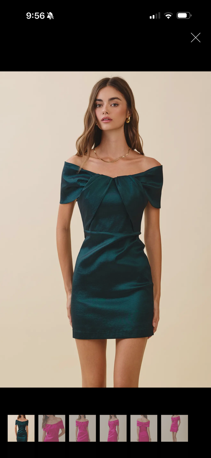 Enchanted Emerald Dress