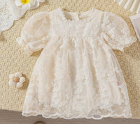 Tulle Embroidered Romper
