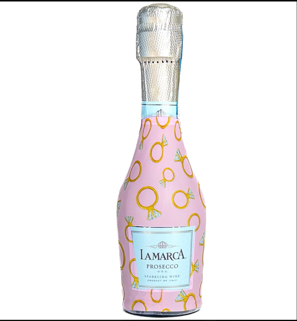 Mini LaMarca Prosecco Bottle Wraps - Set of 6