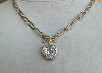Artisan James - Bows & Hearts Necklace