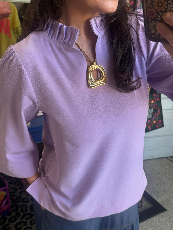 The Lovely Lavender Top