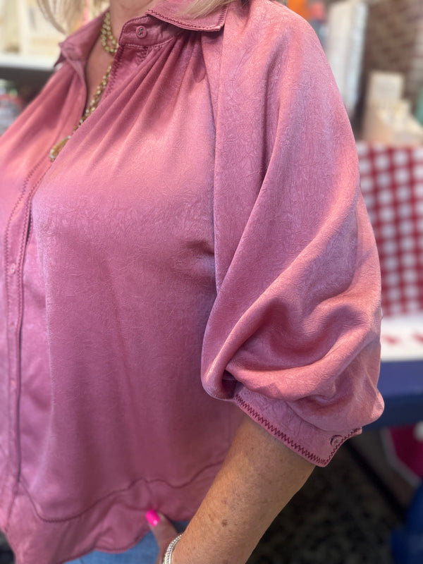 Dusty Rose Top