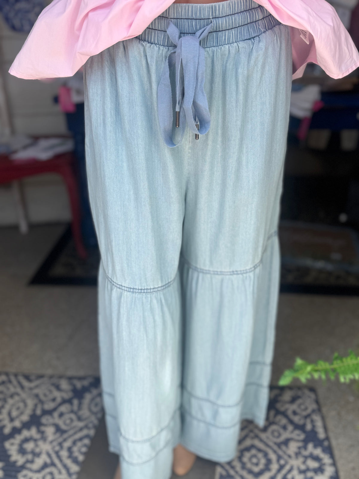 The YAYA Pants - Chambray