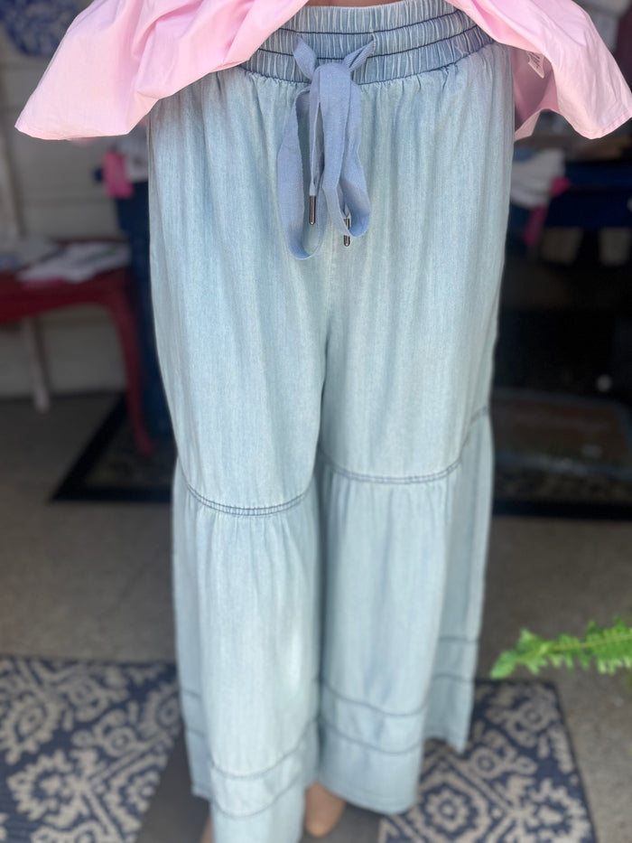 The YAYA Pants - Chambray