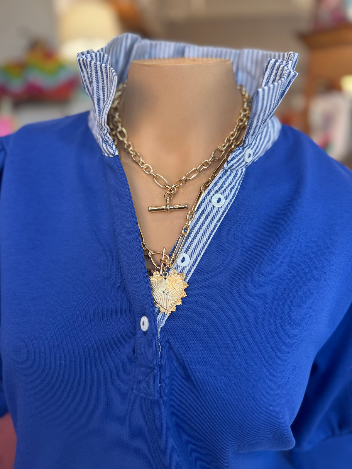 The Pretty Little Polo - Royal Blue