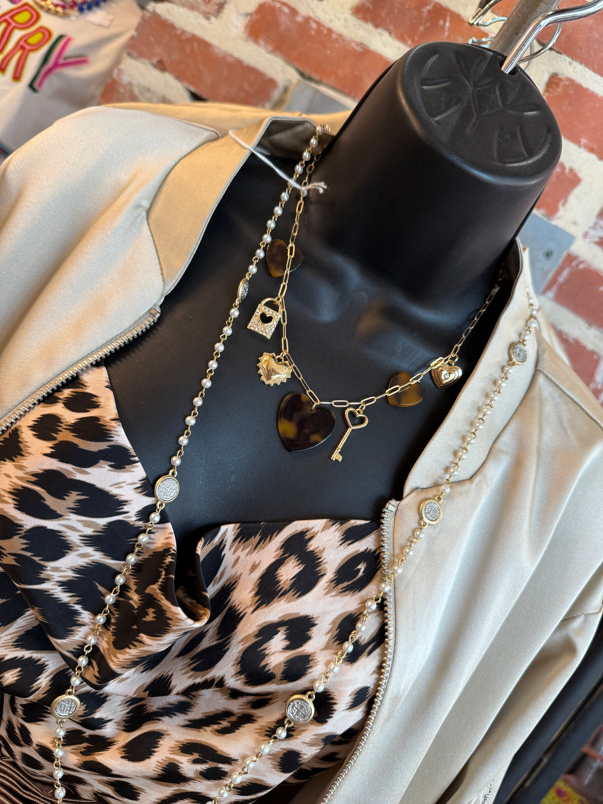 Leopard Charm Necklace