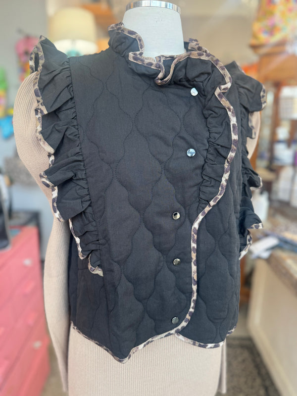 The Jaci Vest- Black
