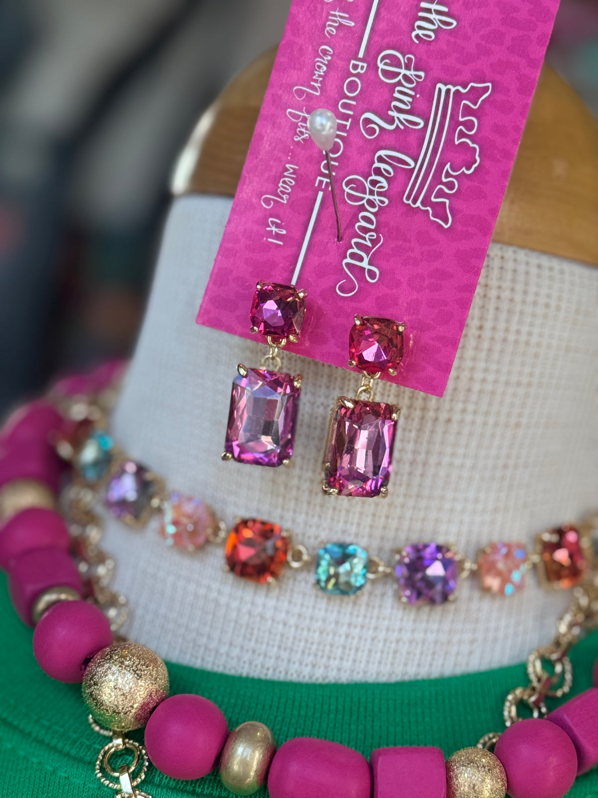 Sparkle Stacks - Earrings