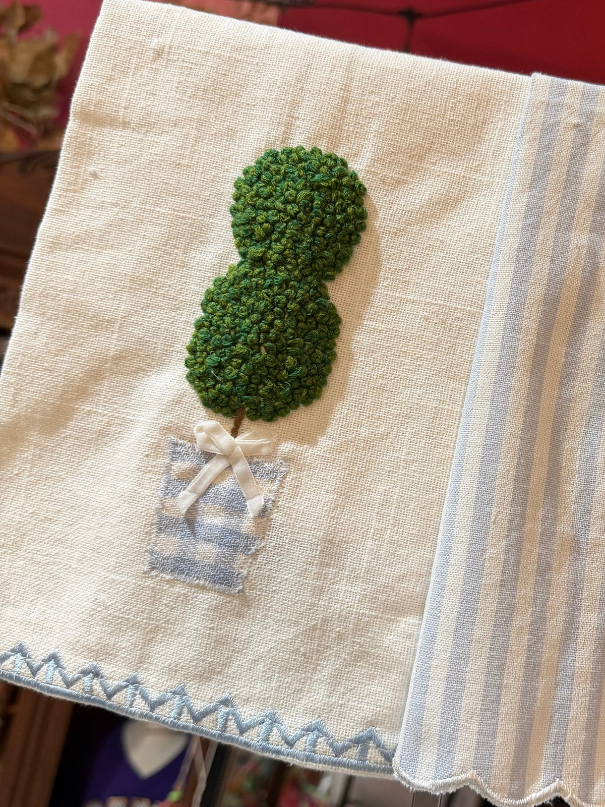 Topiary Tea Towel