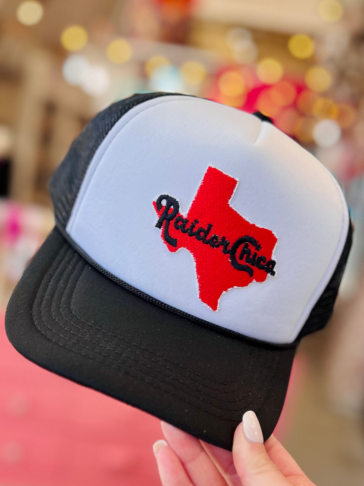 Texas Tech Trucker Hat Raider Power