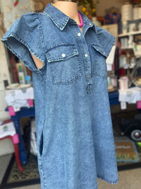 Denim Days Shirt Dress