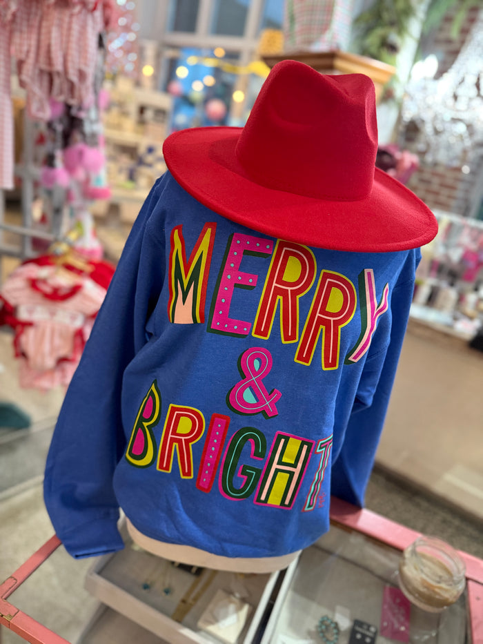 Merry & Bright Sweatshirt - SALE