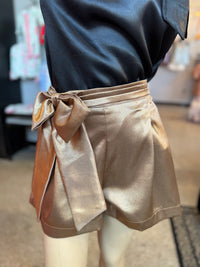 The Casey Glam Shorts - Gold