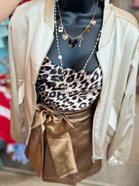 Leopard Charm Necklace