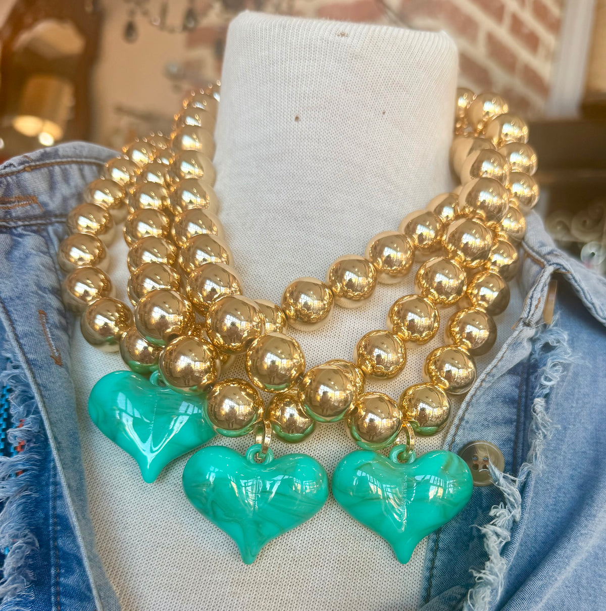 The LALA heart necklace