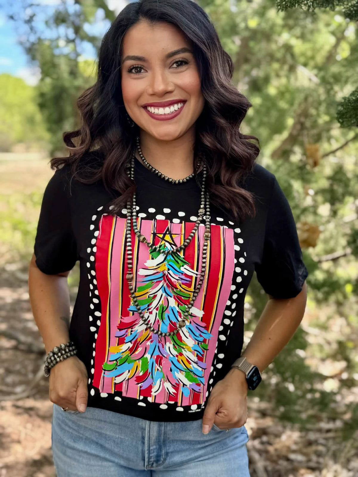 Colorful Christmas Tee