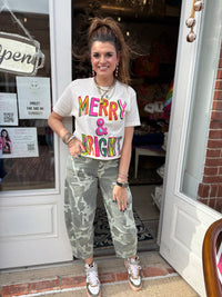 Khaki's Camo Kan Kan Barrel Jeans