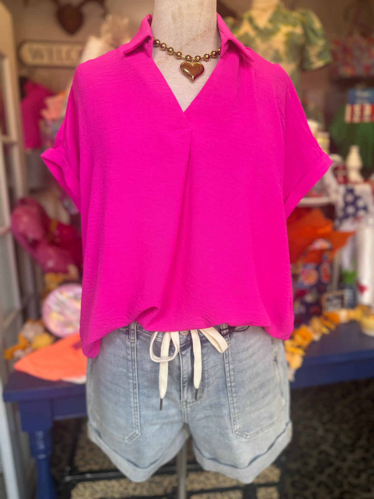The Kelly Top - Pink