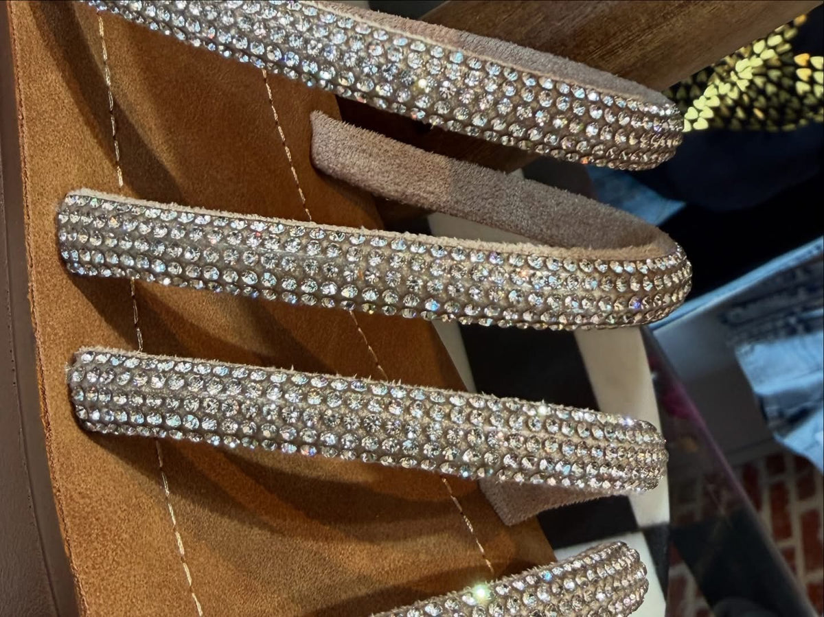 Rhinestone Runway Sandal