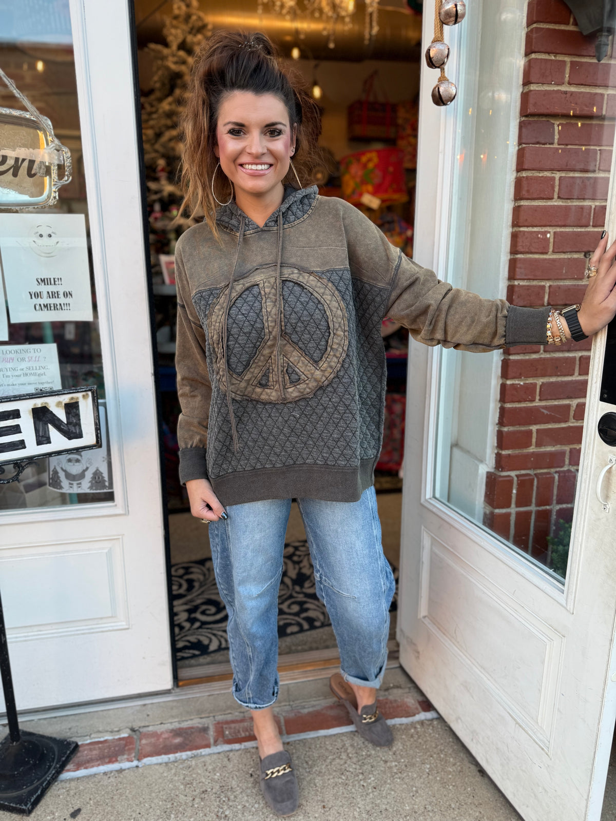 Oversized Peace Sweater