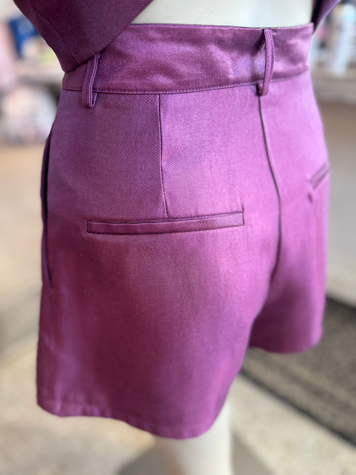 The Sidney Shorts - Plum