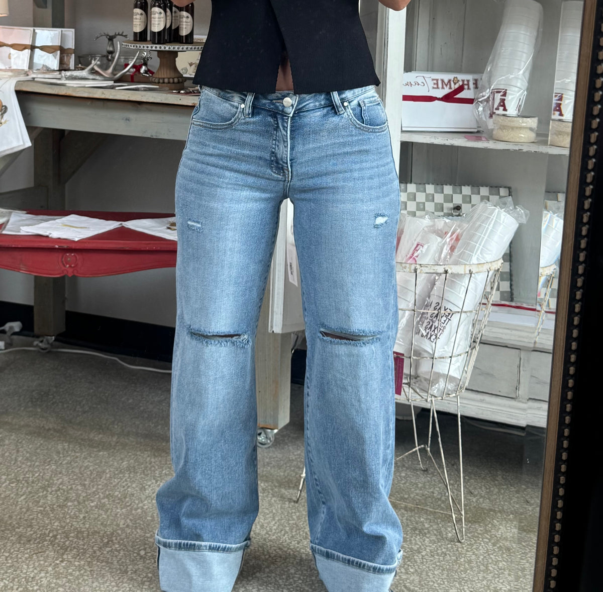 The Brittney Cuffed Jeans