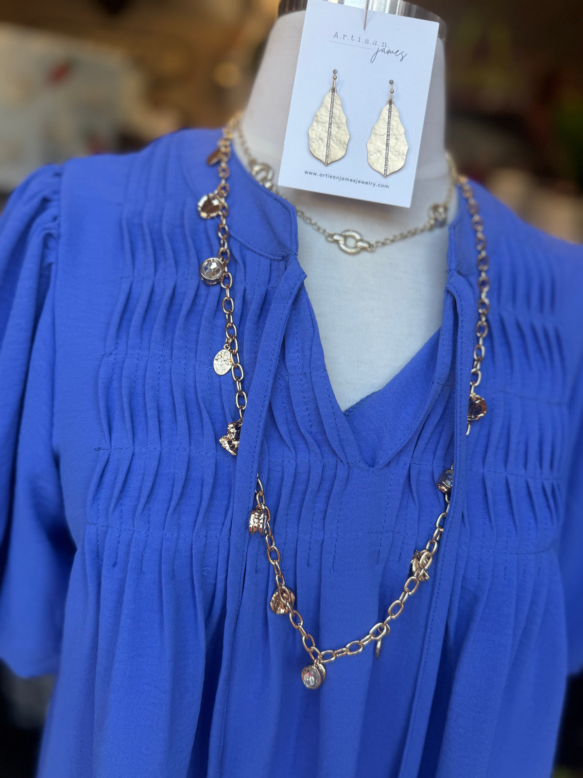 The Oceans Blue Top
