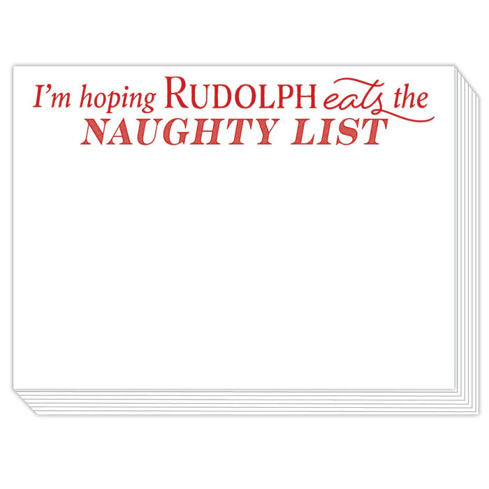Rudolph Eats the Naughty List - SALE