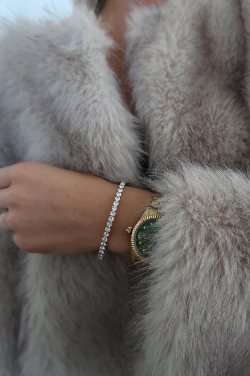 ChanSutt - Thick Stretchy Tennis Bracelet