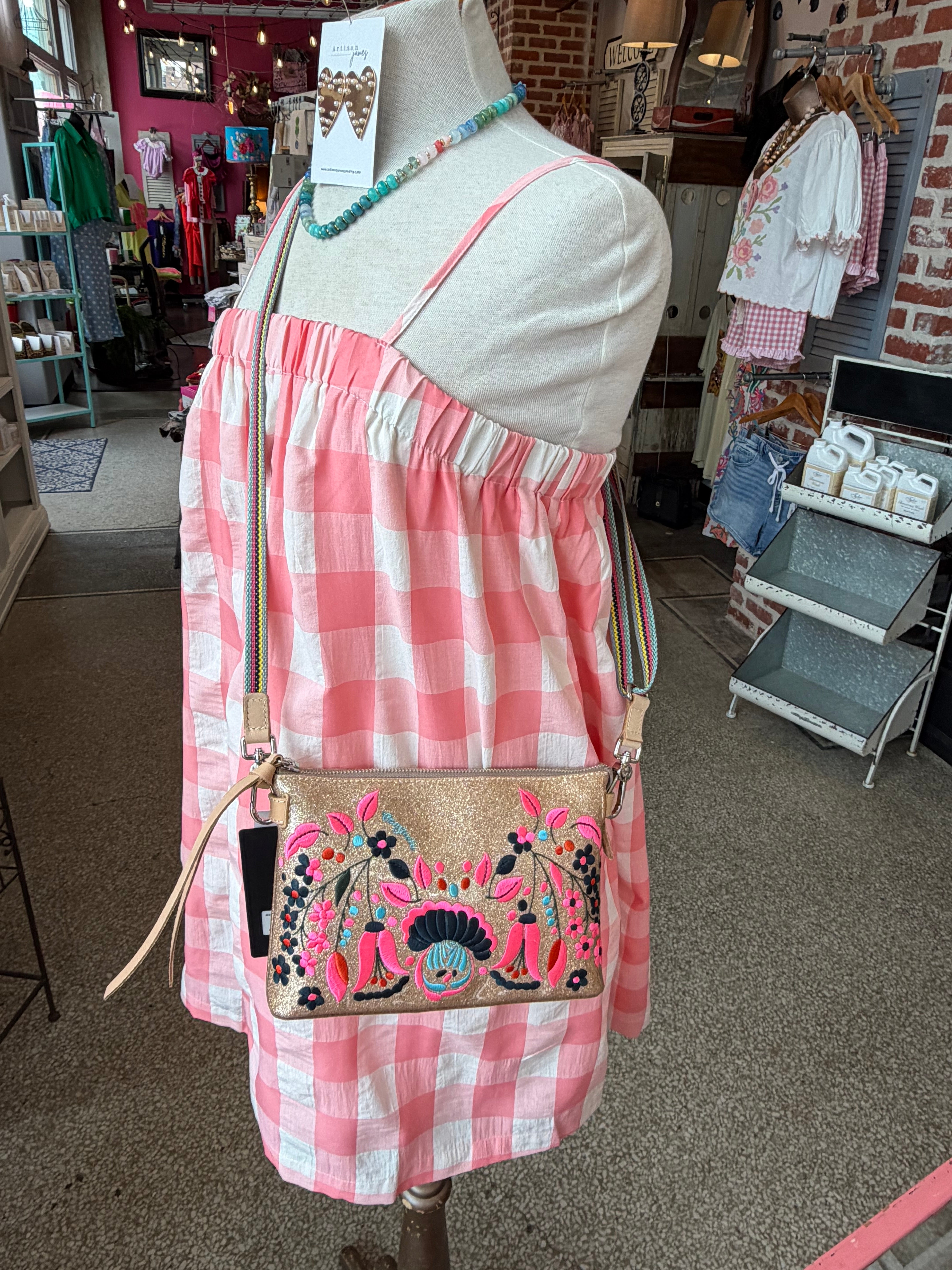 CONSUELA - Midtown Crossbody - Lyla – The Pink Leopard