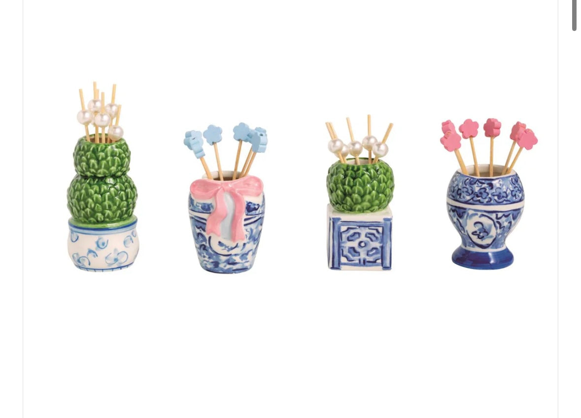 Toothpick Holder -Assorted
